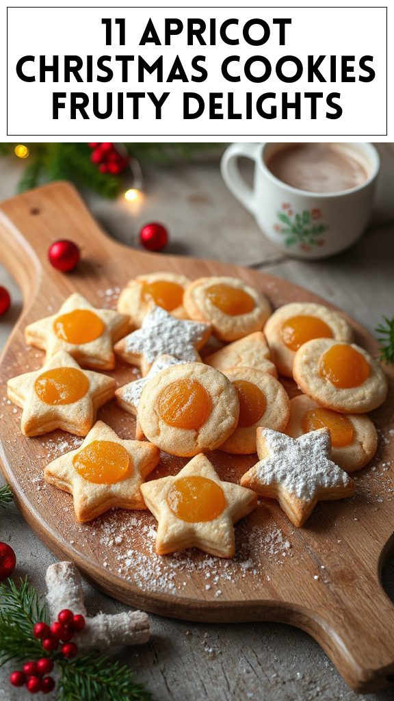 11 Apricot Christmas Cookies Fruity Delights