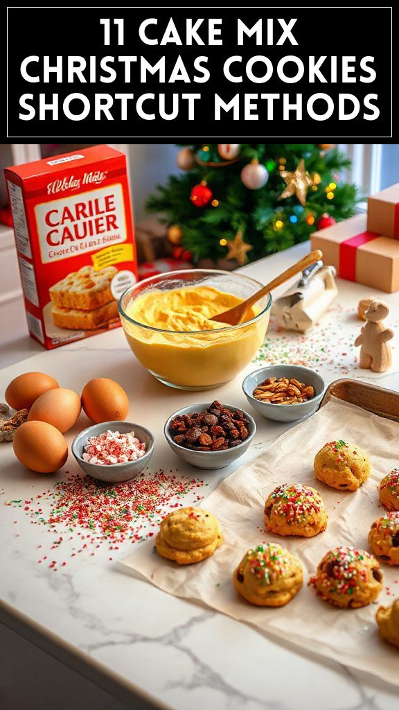 11 Cake Mix Christmas Cookies Shortcut Methods