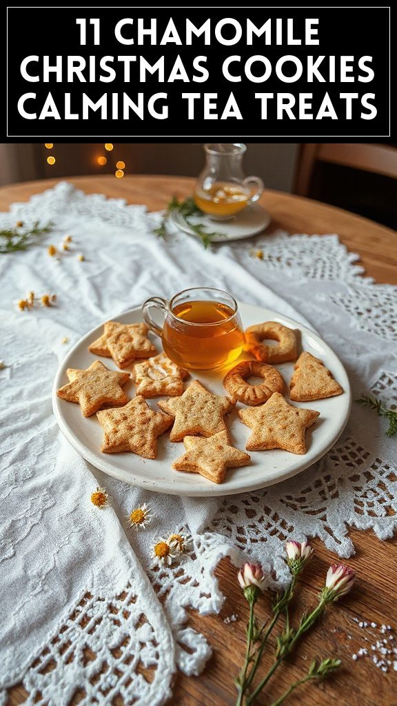 11 Chamomile Christmas Cookies Calming Tea Treats