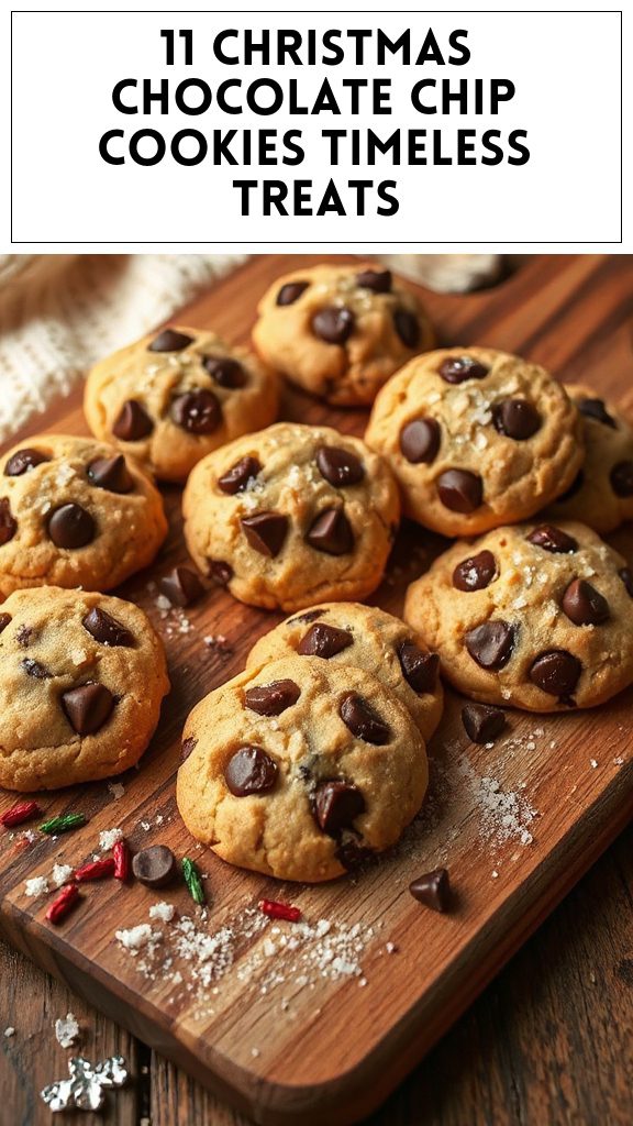 11 Christmas Chocolate Chip Cookies Timeless Treats