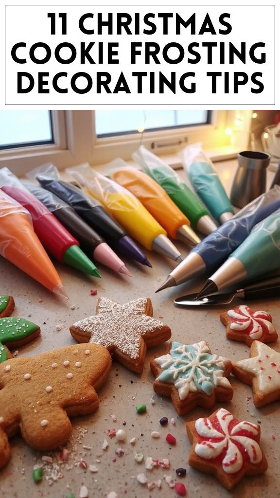 11 Christmas Cookie Frosting Decorating Tips