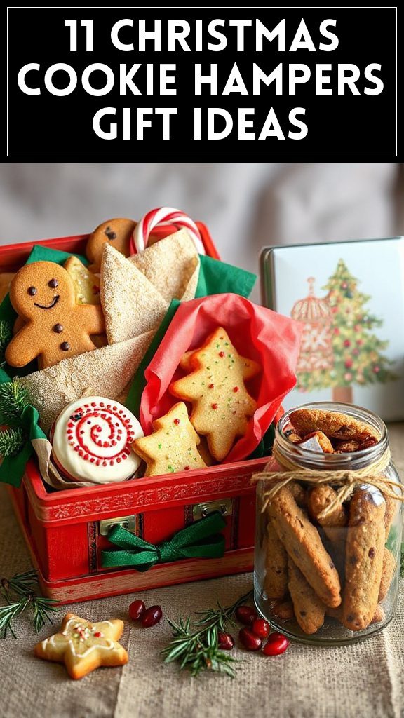 11 Christmas Cookie Hampers Gift Ideas