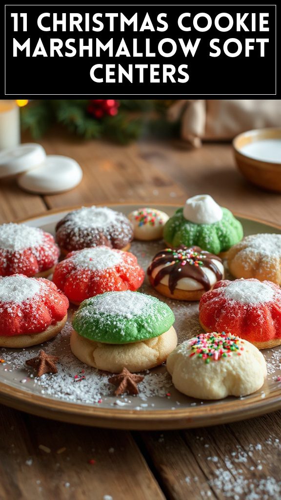 11 Christmas Cookie Marshmallow Soft Centers