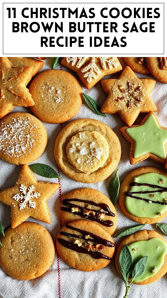 11 Christmas Cookies Brown Butter Sage Recipe Ideas