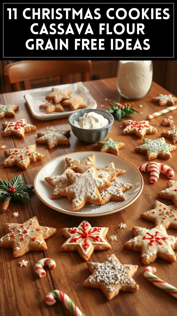 11 Christmas Cookies Cassava Flour Grain Free Ideas