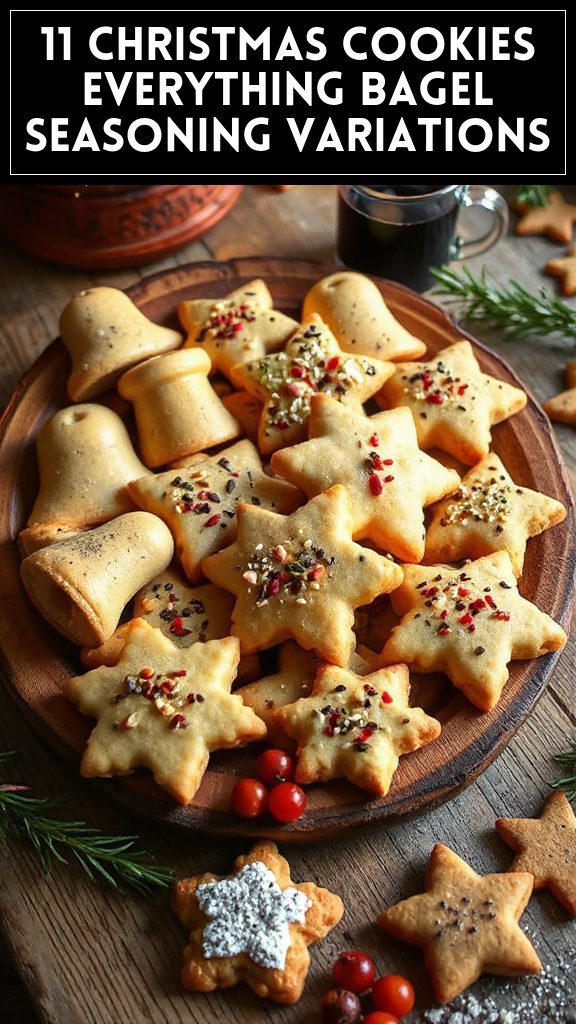 11 Christmas Cookies Everything Bagel Seasoning Variations