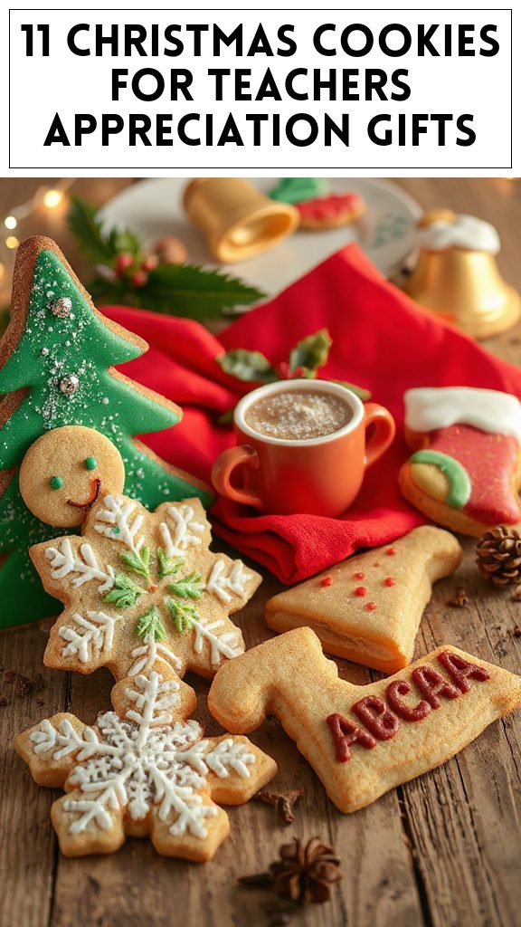 11 Christmas Cookies For Teachers Appreciation Gifts