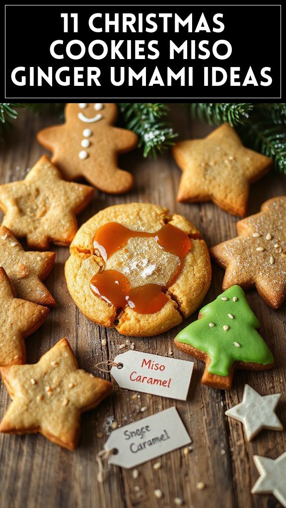 11 Christmas Cookies Miso Ginger Umami Ideas