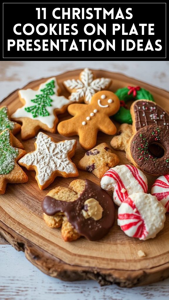 11 Christmas Cookies On Plate Presentation Ideas
