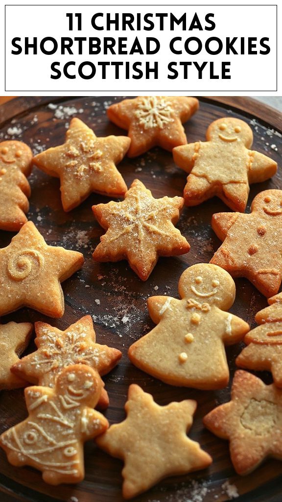 11 Christmas Shortbread Cookies Scottish Style