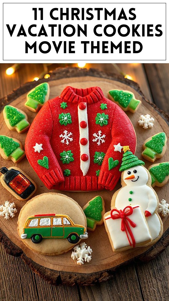 11 Christmas Vacation Cookies Movie Themed