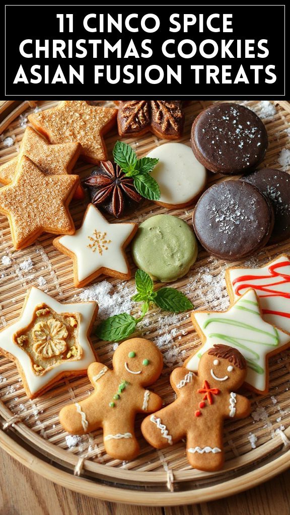 11 Cinco Spice Christmas Cookies Asian Fusion Treats