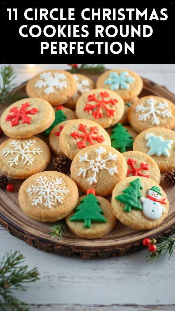 11 Circle Christmas Cookies Round Perfection