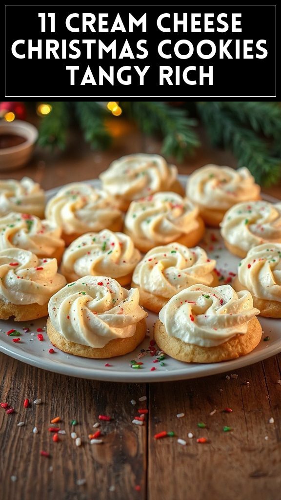 11 Cream Cheese Christmas Cookies Tangy Rich
