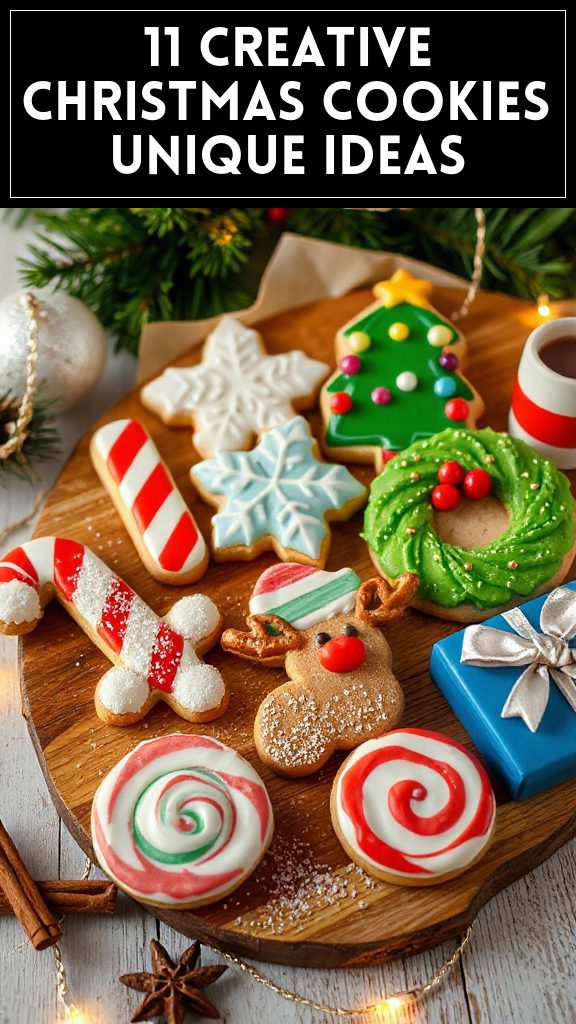 11 Creative Christmas Cookies Unique Ideas