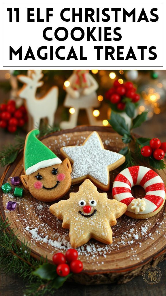 11 Elf Christmas Cookies Magical Treats