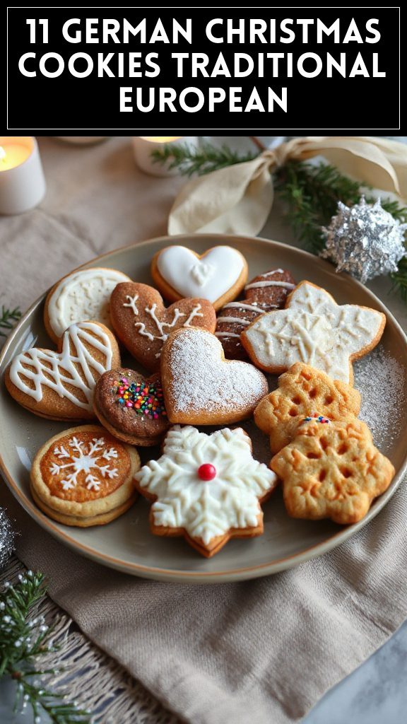 11 German Christmas Cookies Traditional European