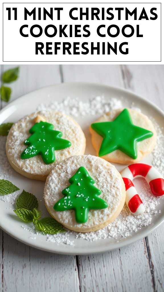 11 Mint Christmas Cookies Cool Refreshing