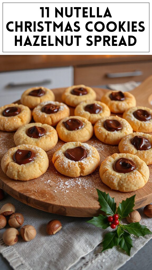 11 Nutella Christmas Cookies Hazelnut Spread