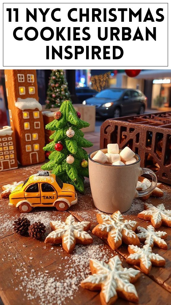 11 NYC Christmas Cookies Urban Inspired