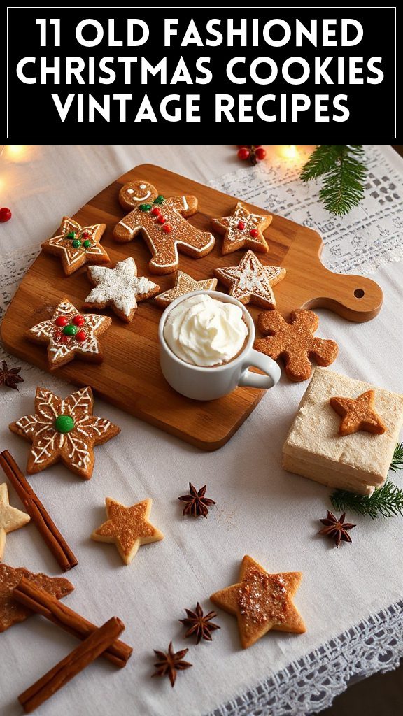 11 Old Fashioned Christmas Cookies Vintage Recipes