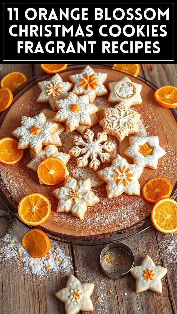 11 Orange Blossom Christmas Cookies Fragrant Recipes