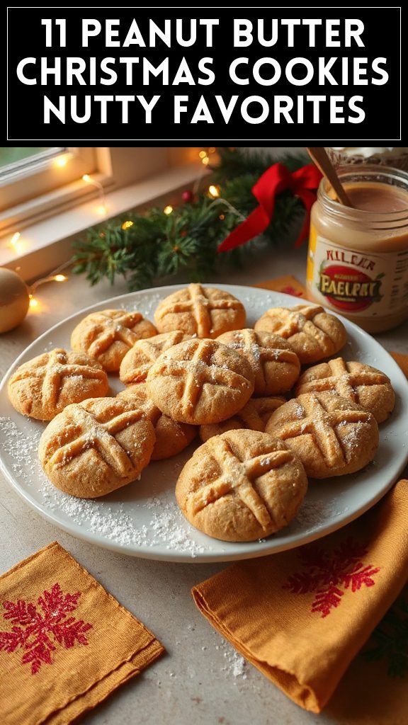11 Peanut Butter Christmas Cookies Nutty Favorites
