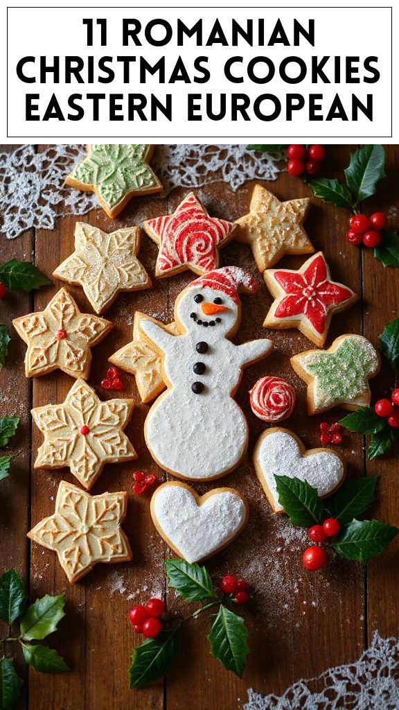 11 Romanian Christmas Cookies Eastern European