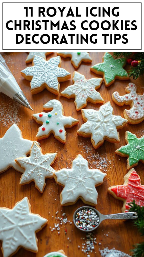 11 Royal Icing Christmas Cookies Decorating Tips