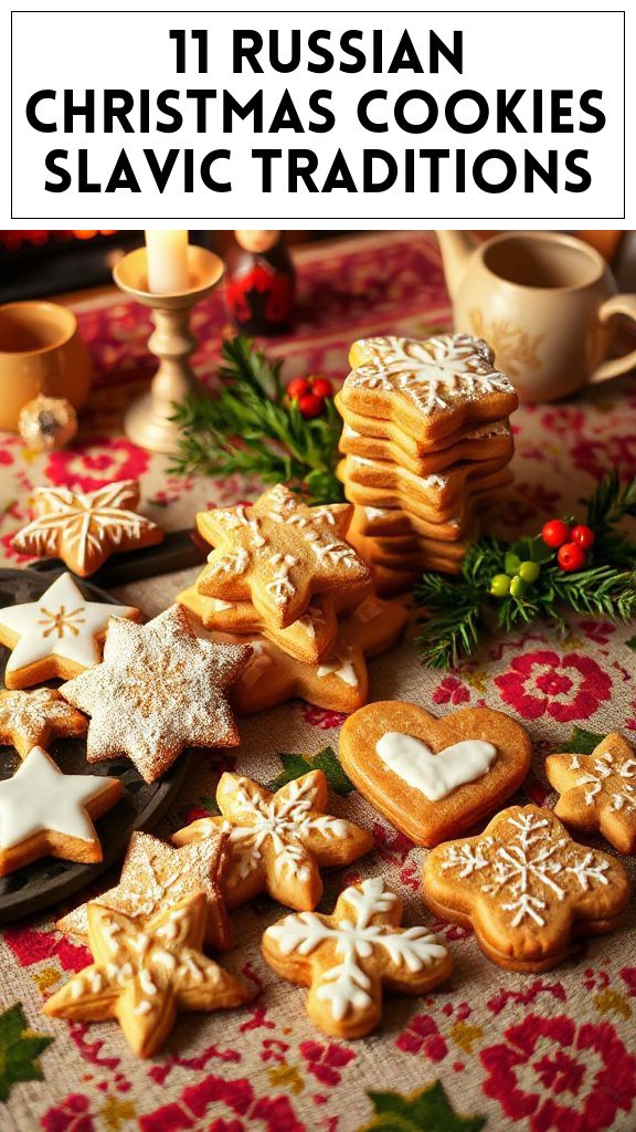 11 Russian Christmas Cookies Slavic Traditions