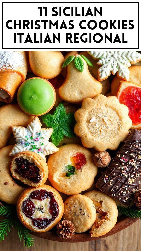 11 Sicilian Christmas Cookies Italian Regional