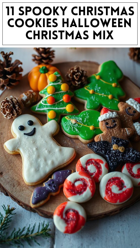 11 Spooky Christmas Cookies Halloween Christmas Mix