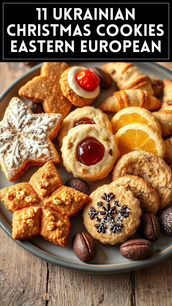11 Ukrainian Christmas Cookies Eastern European