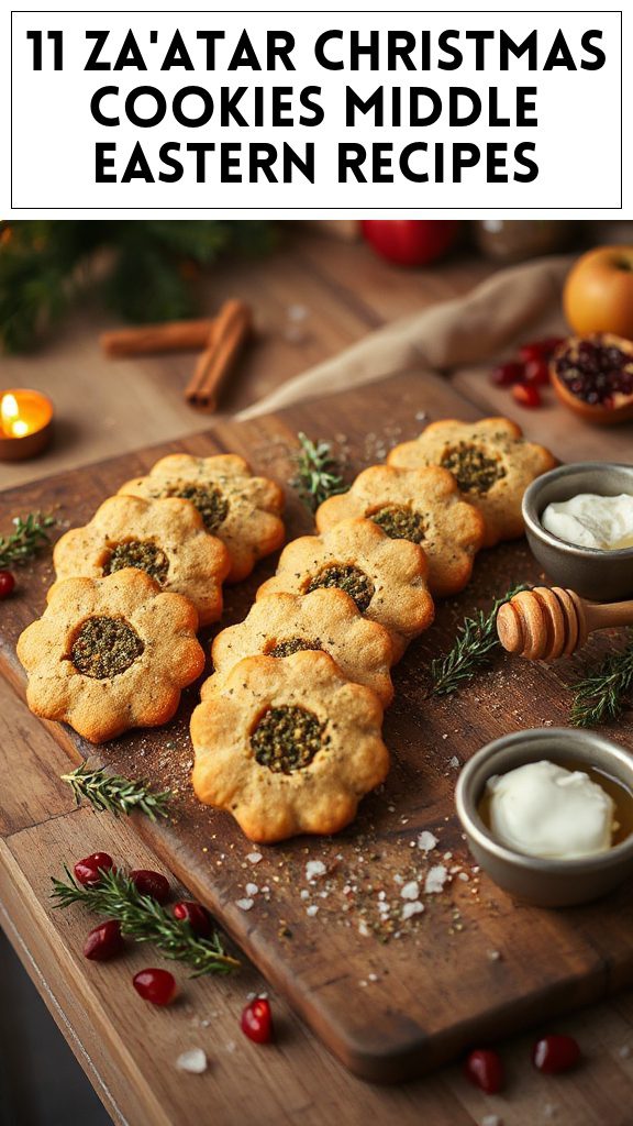 11 Za'atar Christmas Cookies Middle Eastern Recipes