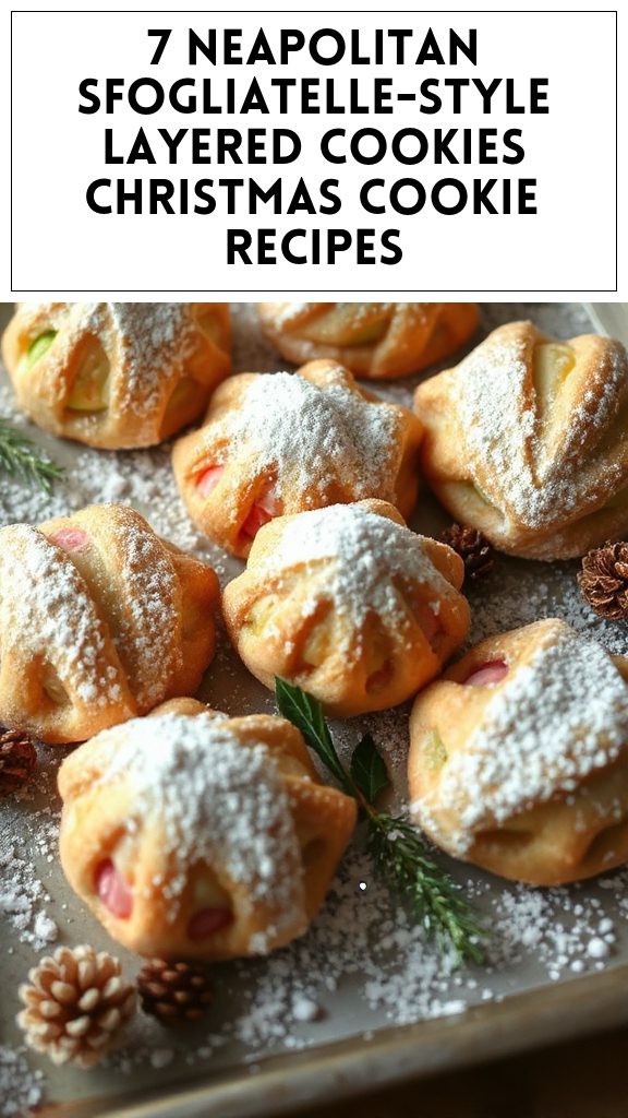 7 Neapolitan Sfogliatelle-Style Layered Cookies Christmas Cookie Recipes