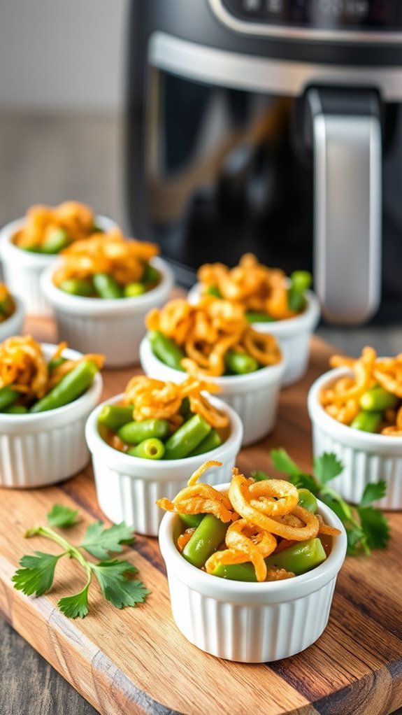 air fryer casserole bites