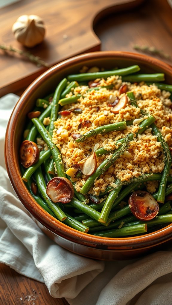 aromatic green bean casserole
