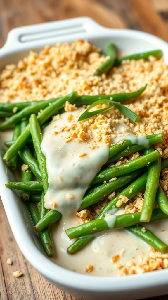 asian green bean casserole