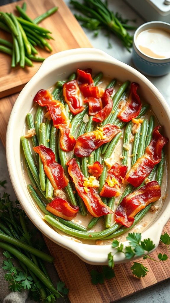 bacon wrapped green beans