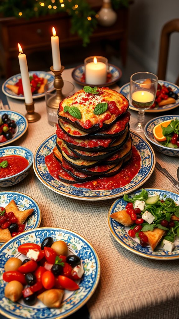 baked eggplant parmesan delight