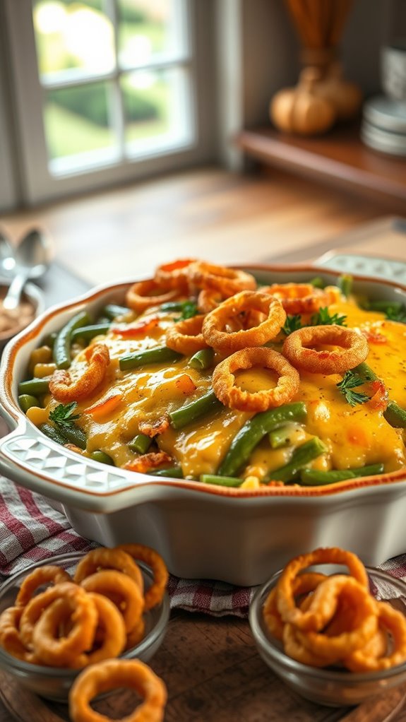 baked green bean casserole