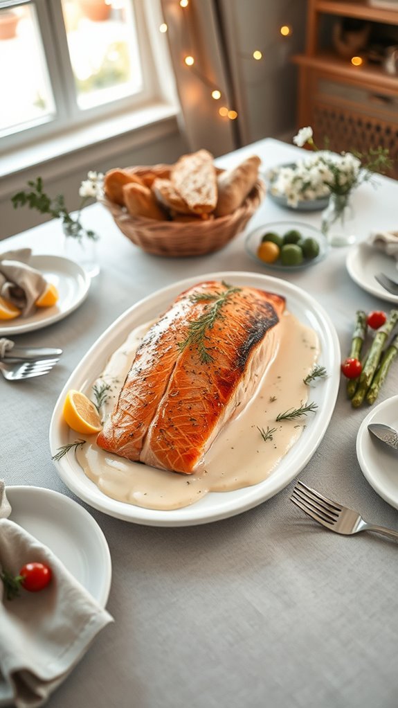 baked salmon with lemon dill