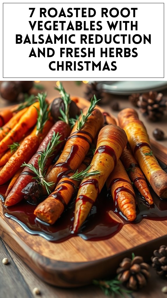 balsamic roasted root vegetables