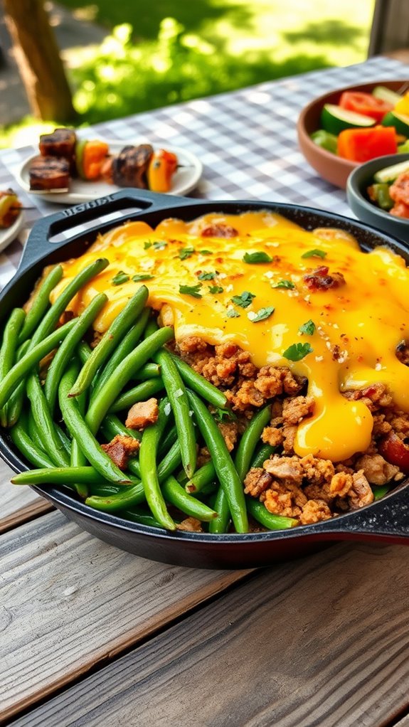 barbecue turkey green bean casserole