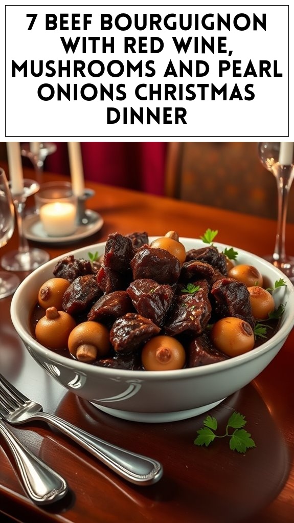 beef bourguignon christmas delight