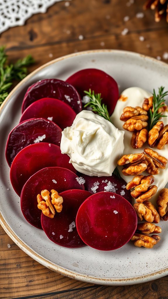 beet salad with goat cheese