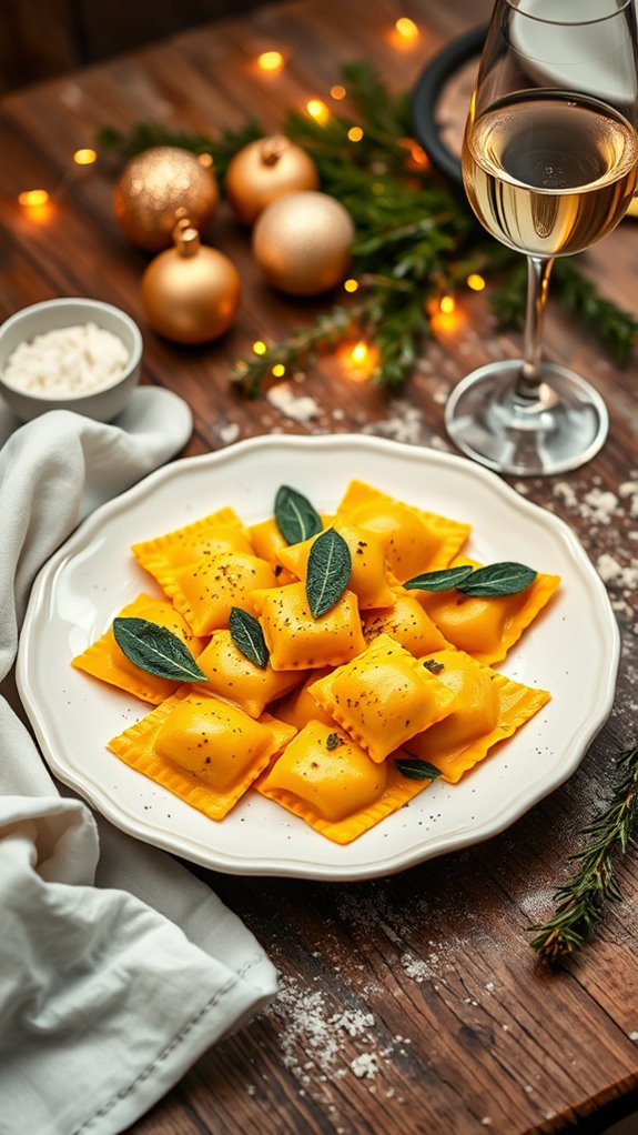 butternut squash ravioli recipe