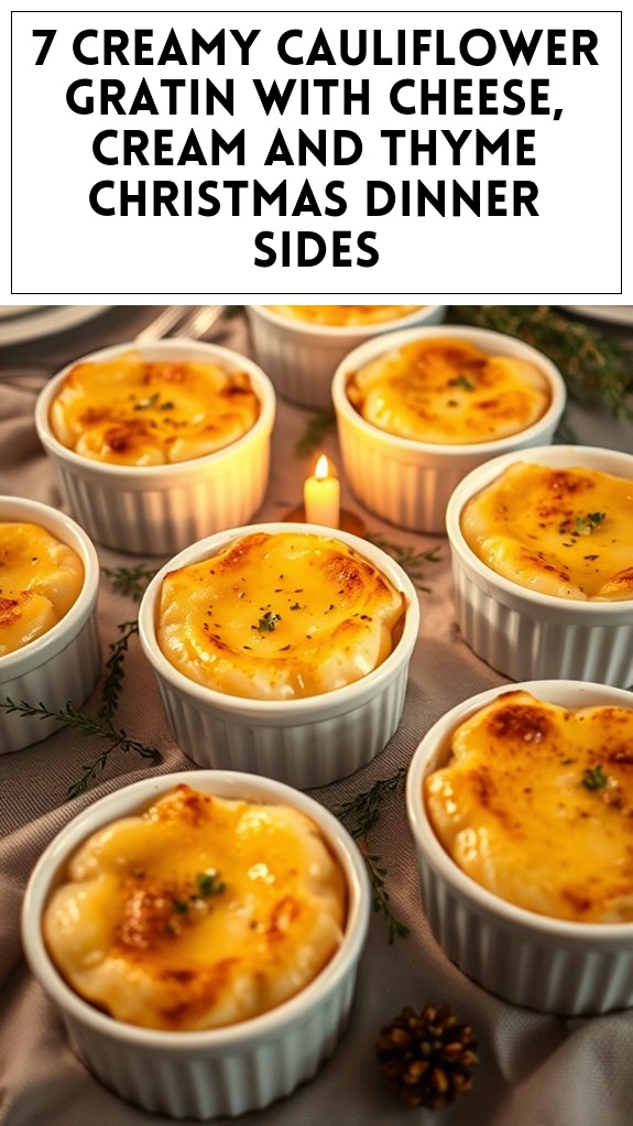 cauliflower cheese gratin recipe