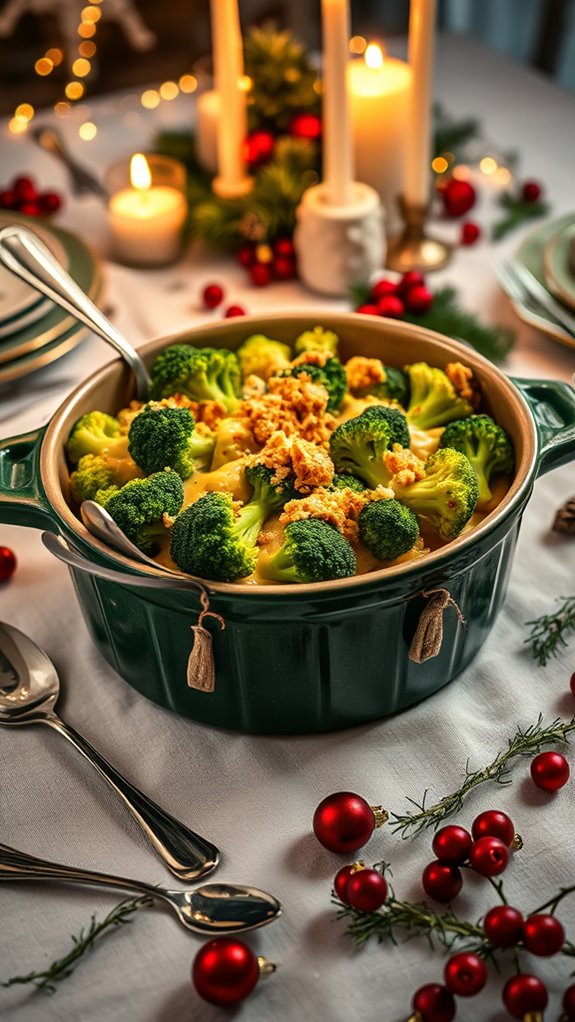 cheesy broccoli casserole delight