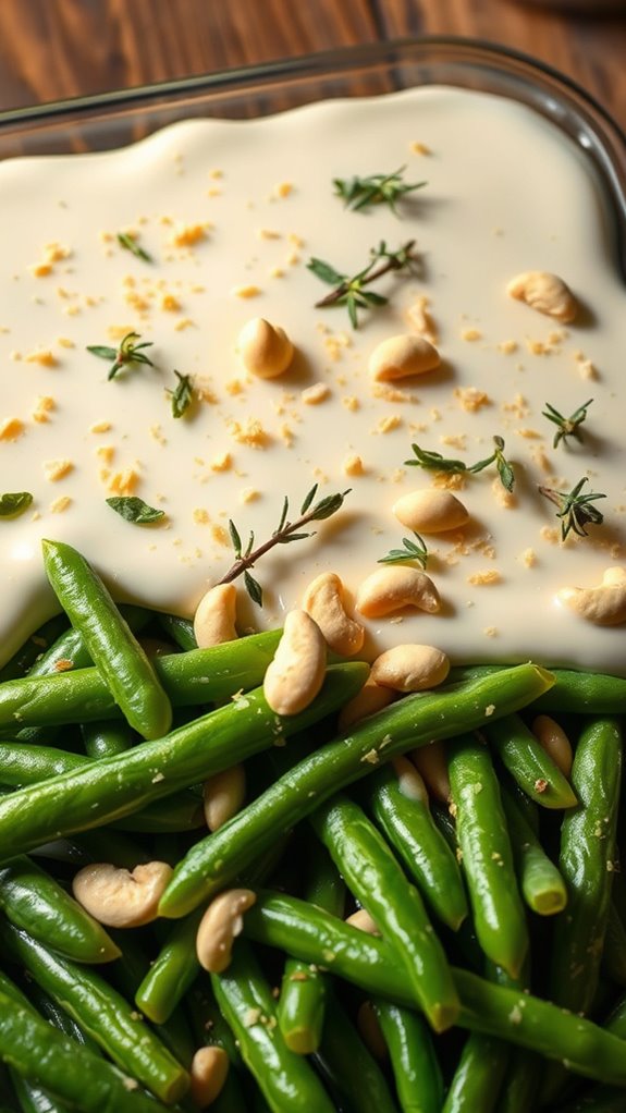 cheesy cashew casserole recipe